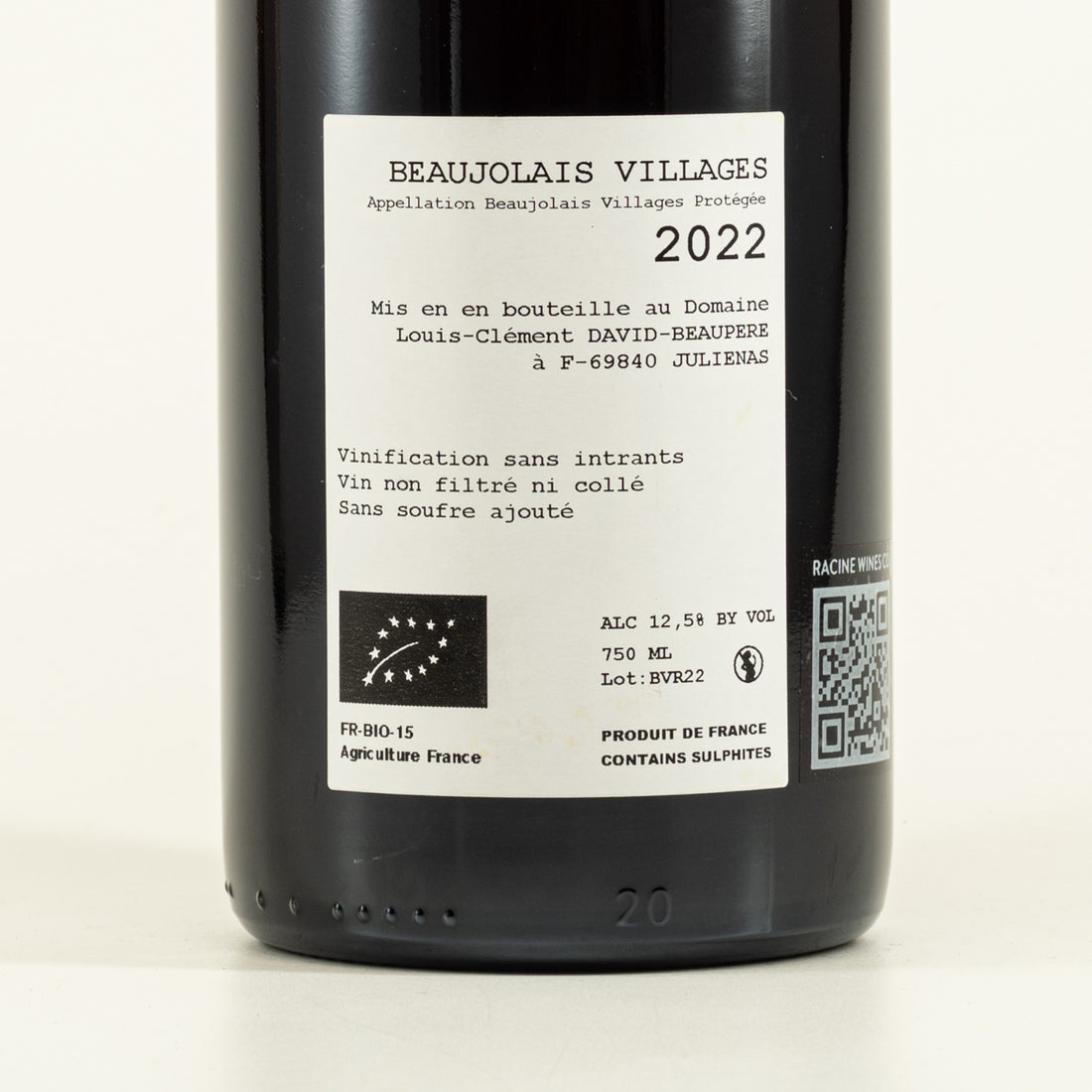 Beaujolais Villages Rouge 2022