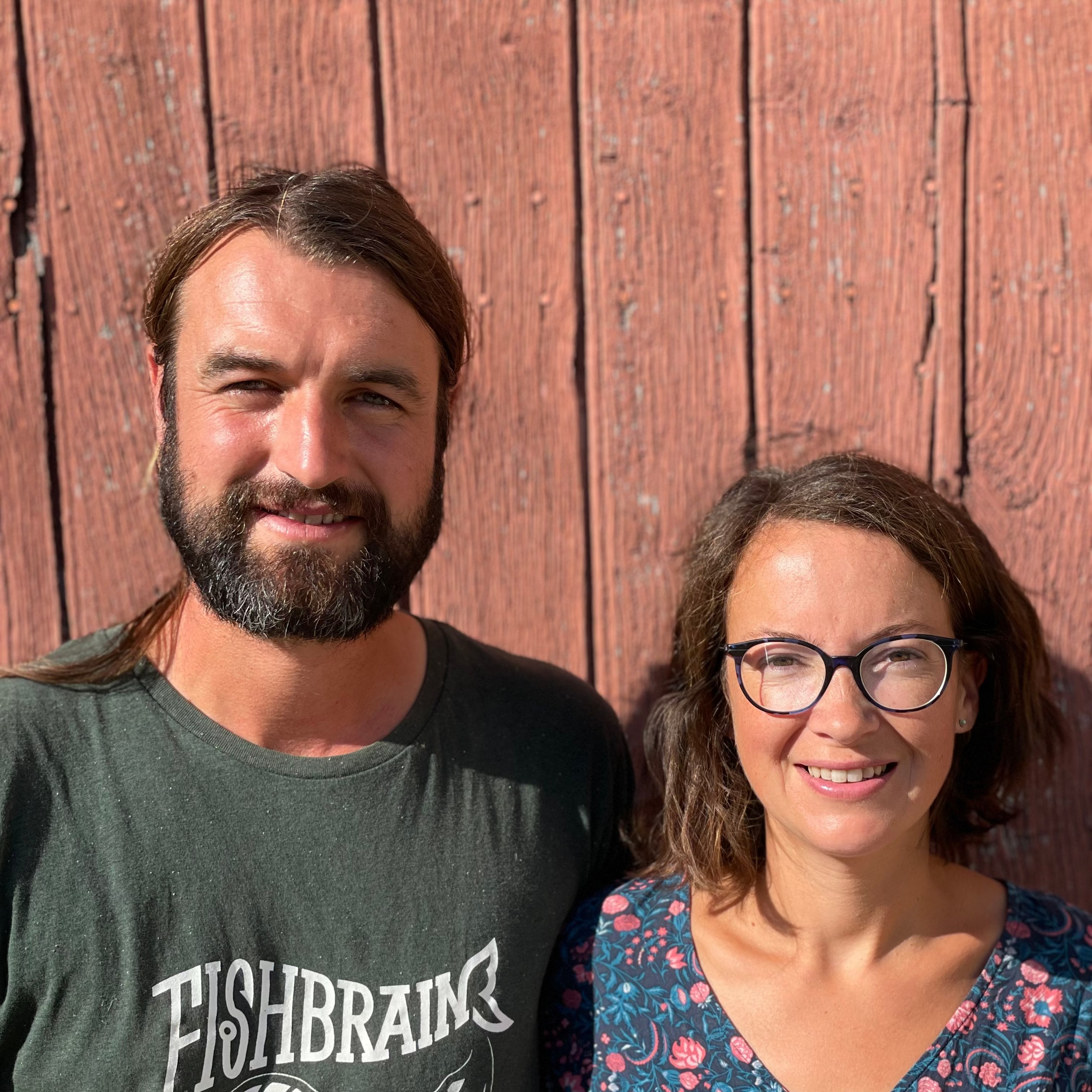 Jennifer and Thibaut of Domaine Bariou Bodet